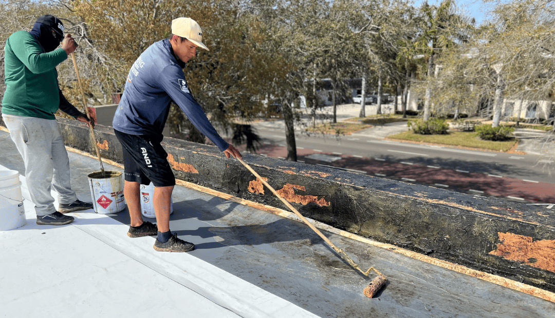 commercial roof installation